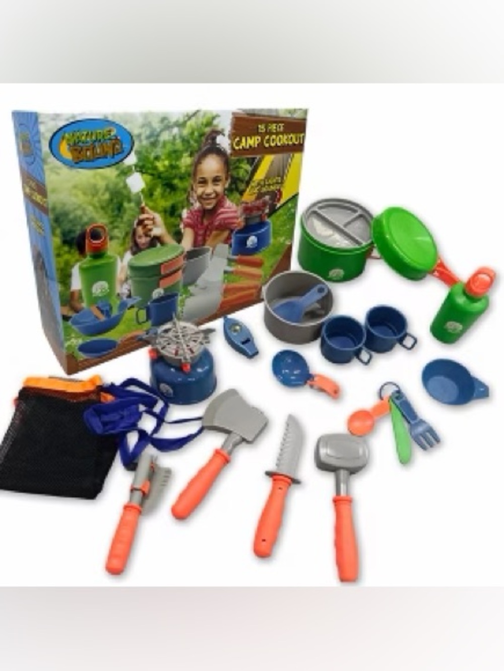 Kids Camp Cookout Playset 15 pc Set